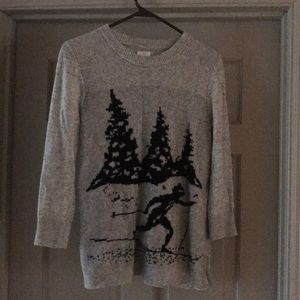 Jcrew ski sweater